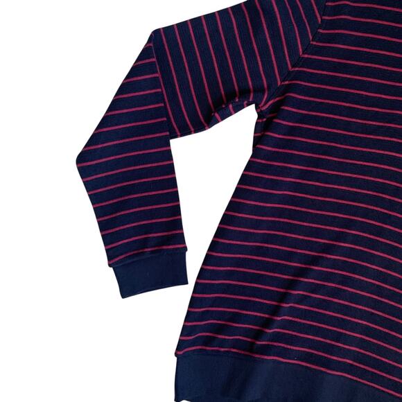 Jos. A. Bank 1905 Mens Sz L 1/4 Zip Comfort Stretch Tailored Fit Striped Sweater - Picture 13 of 14